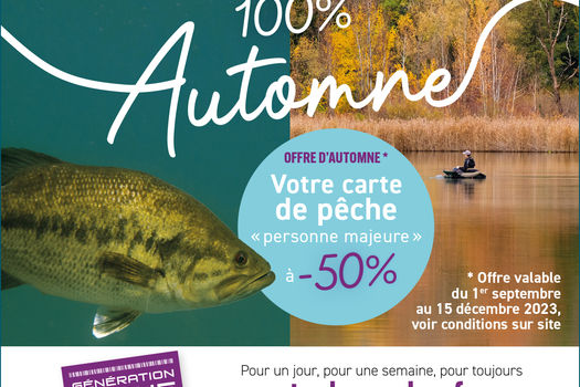 Cet automne, partez à la pêche !