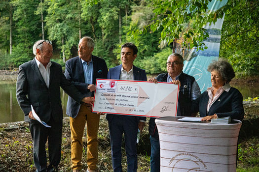 Soutien du Fonds nature attribué à la Fondation des Pêcheurs