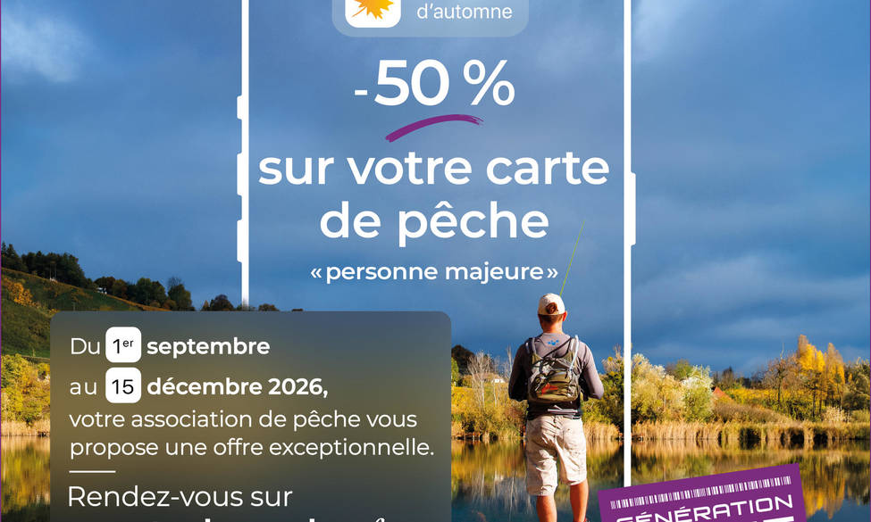 C'est la rentrée, partez pêcher !
