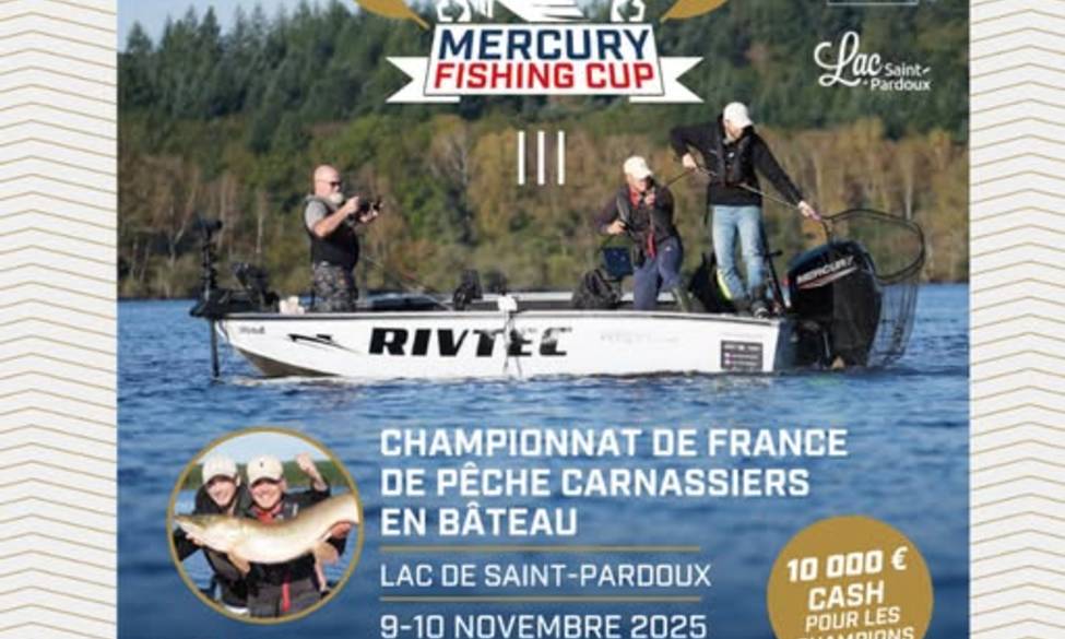 La Mercury Fishing Cup revient en Haute-Vienne !