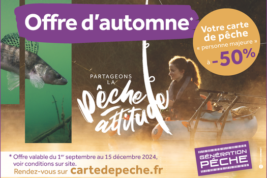 Cet automne, partez pêcher !