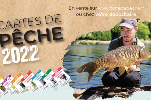 Cartes de pêche 2022